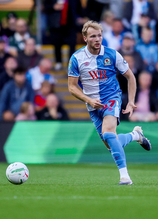 Lucas Houghton, Right-Back — photo Blackburn Rovers