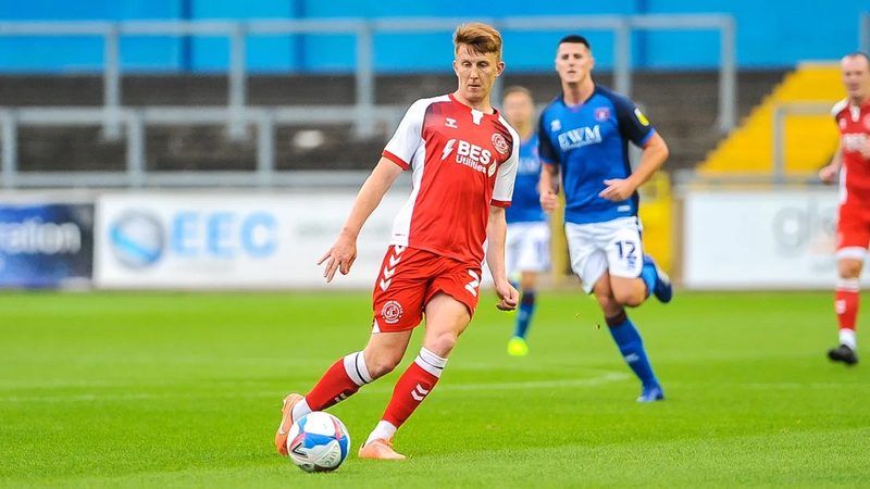 Ged Garner — photo Fleetwood Town