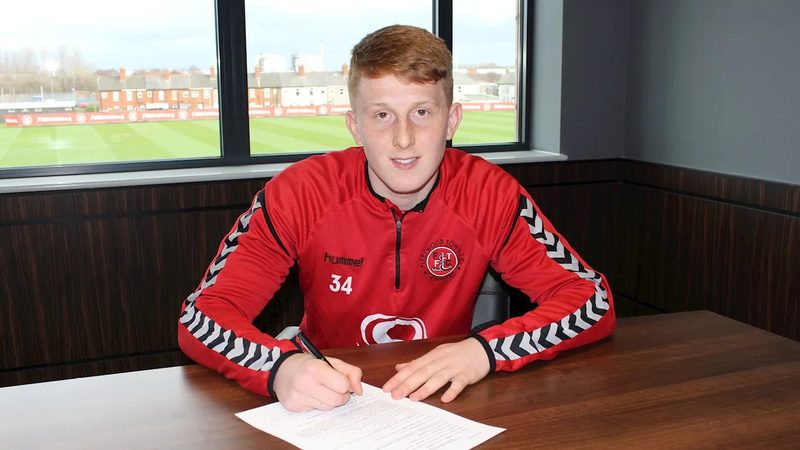 Ged Garner — photo Fleetwood Town