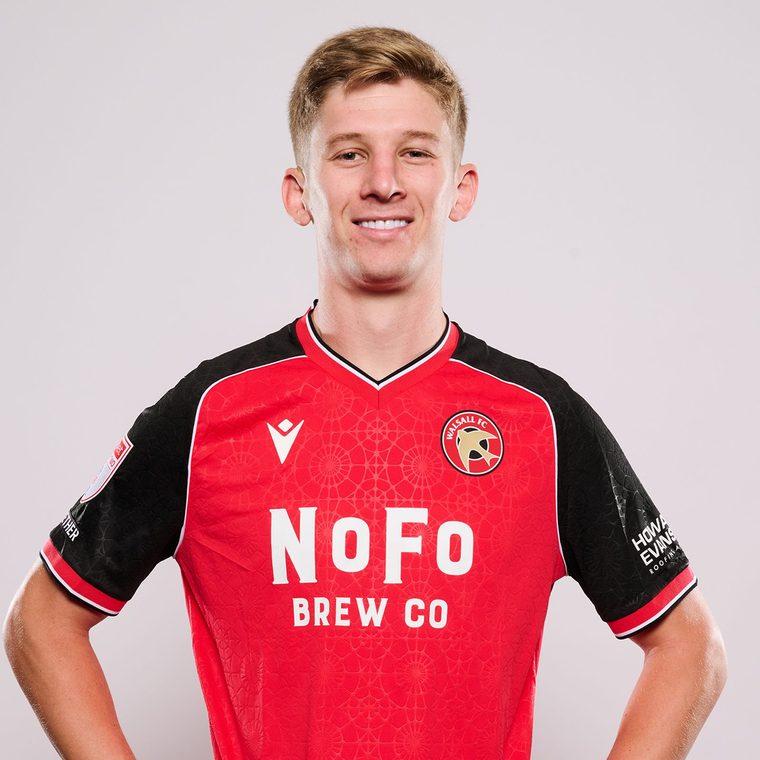 James Connolly, Centre-Back — photo Walsall