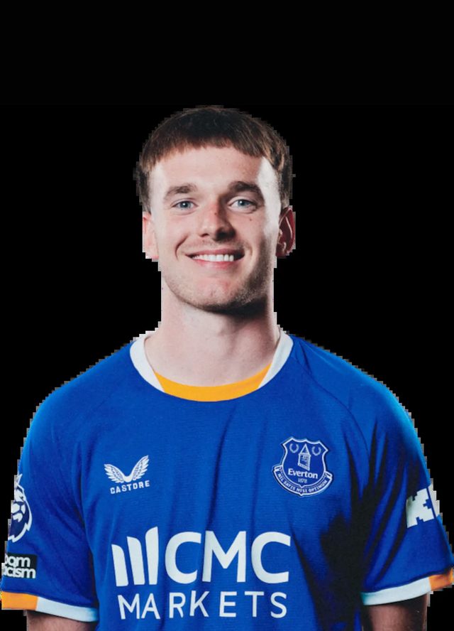 Callum Bates, Midfielder — photo Everton