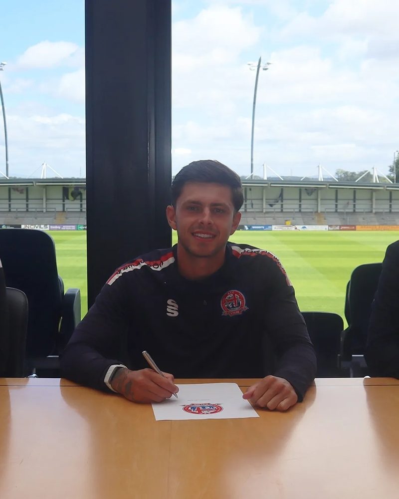 Adam Lewis — photo AFC Fylde