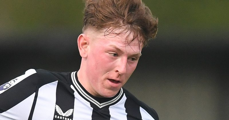 Jay Turner-Cooke — photo Newcastle United