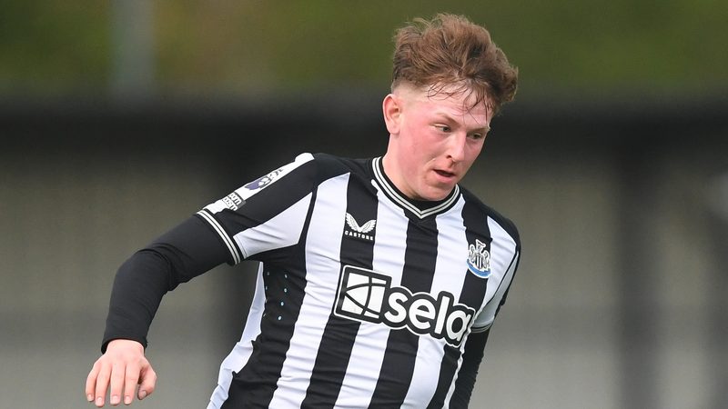 Jay Turner-Cooke — photo Newcastle United